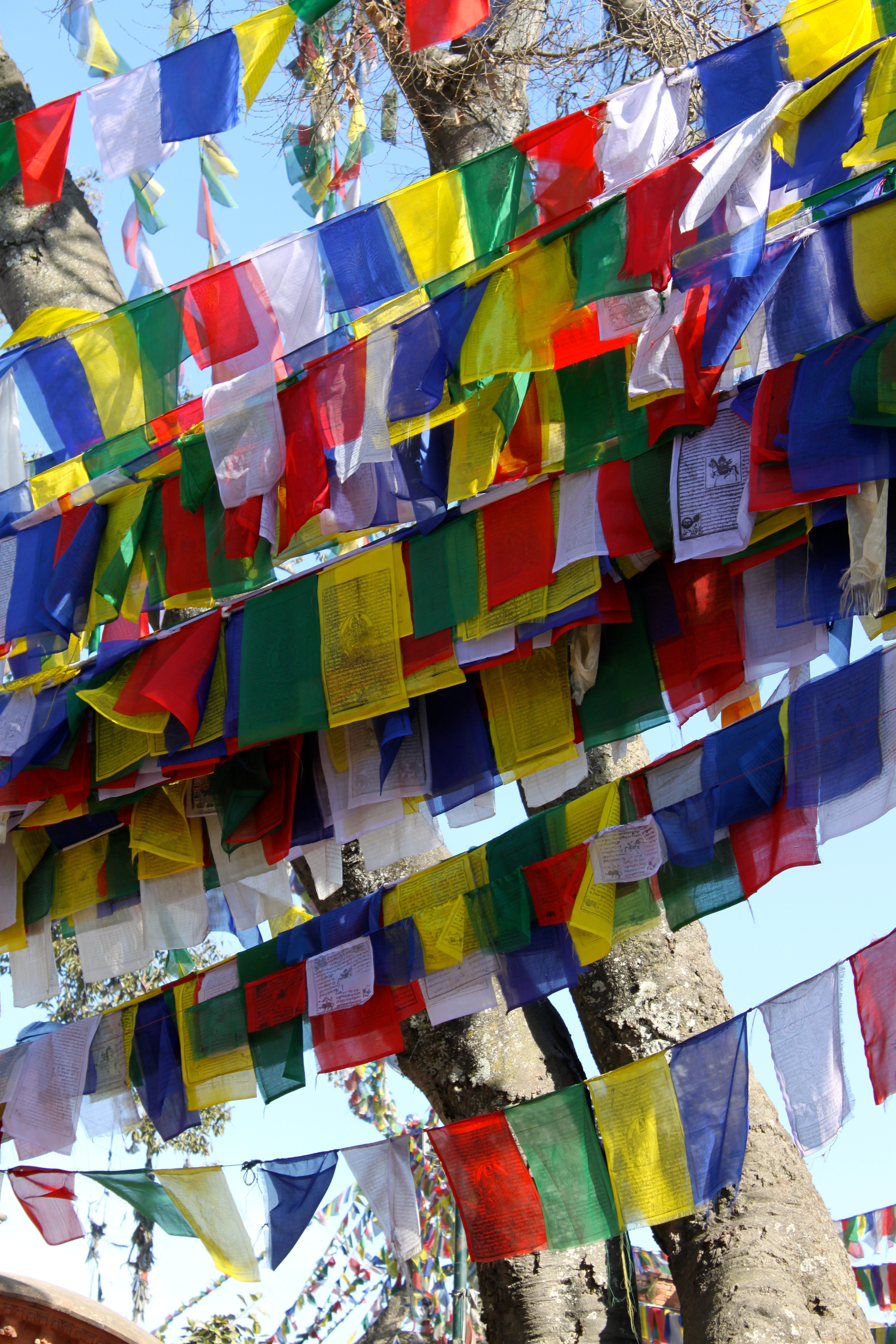 Prayer Flags at Swayambhunath Temple